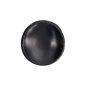 Preview: Teller Iwate Black, Melamin, Ø 18,5 × 4,5 cm, Art.-Nr. 33282