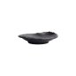 Preview: Teller Iwate Black, Melamin, Ø 18,5 × 4,5 cm, Art.-Nr. 33282