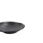 Preview: Teller Iwate Black, Melamin, Ø 18,5 × 4,5 cm, Art.-Nr. 33282