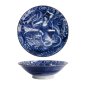 Preview: Tokyo Design Studio Schale Yakuza Octopus Blau/Weiß, Porzellan, Ø 25,2 × 7,7 cm, 1,6 l