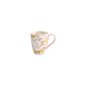 Preview: Tasse Kawaii Maneko Cat Gelb/Weiß, Porzellan, Ø 8,5 × 10,2 cm, 380 ml, Art.-Nr. 33357