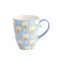 Preview: TDS, Mug, Kawaii Lucky Cat, W/ Giftbox, Blue, Ø8.5x10.2cm 380ml , Item No. 33358