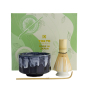 Preview: TDS, Matcha Giftset, Kanegin Green/Navy,  4-piece set , 11x8cm Item No. 33374