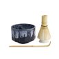 Preview: TDS, Matcha Giftset, Kanegin Green/Navy,  4-piece set , 11x8cm Item No. 33374