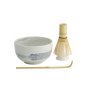 Preview: TDS, Matcha Giftset, Hayase White,  4-piece set, Ø 13x7cm, Item No. 33375