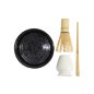 Preview: TDS, Matcha Bowl Giftset , 4-Piece set, 12x7.5cm, Akeyo Black, Item No. 33411