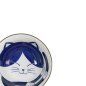 Preview: Tayo-Schale Kawaii Cat Neko Blau (Blau/Weiß), Porzellan, Ø 14,9 × 6,7 cm, 500 ml, Art.-Nr. 33413