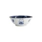 Preview: Ramenschale Kawaii Cat Neko Blau (Blau/Weiß), Porzellan, Ø 19,7 × 7,5 cm, 1 l, Art.-Nr. 33419