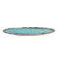 Preview: Ovaler Teller Yamasaku Blau, Keramik, 33 × 13,5 × 2 cm, Art.-Nr. 33430