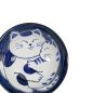 Preview: TDS, Tayo-Schale, Kawaii Cat Neko, Blau, Ø 14,9x6,7cm 500ml, Art.-Nr. 33487