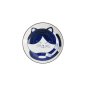 Preview: Teller Kawaii Cat Neko Blau/Weiß, Porzellan, Ø 16,7 × 2,8 cm, Art.-Nr. 33494