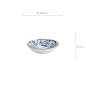 Preview: TDS, Round-Sauce Bowl, Kawaii Cat Neko, Ø 10.2x2.5cm - Item No. 33499
