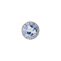 Preview: Bowl Kawaii Cat Neko White/Blue, Porcelain, Ø 10.2 × 2.5 cm, Item No. 33499