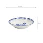 Preview: TDS, Sauce Bowl, Crab, Blue/White, Ø 9x2cm - Item No. 33558