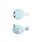 Preview: Tokyo Design Studio Chopstick Rest Blowfish Light Blue, Porcelain