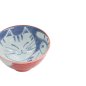 Preview: Bowl Kawaii Cat Red (Red/White), Porcelain, Ø 11.5 × 6 cm, 300 ml, Item No. 33595
