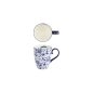 Preview: Tasse Kawaii Blue Maneko Blau in Geschenkbox, Porzellan, Ø 8,5 × 10,2 cm, 380 ml, Art.-Nr. 33612