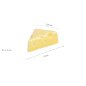 Preview: TDS, Kawaii Chopstick Rest, Cheese, 4x2.8x1.3cm, Item No. 33659