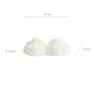 Preview: TDS, Kawaii Essstäbchenablage, Xiaolongbao, 5,7x3,1x1,8cm, Art.-Nr. 33664