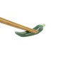 Preview: TDS, Kawaii Chopstick Rest, Green Pepper, 6.2x1.7x2.9cm, Item No. 33665
