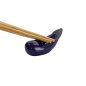Preview: TDS, Kawaii Chopsticks Rest, Eggplant, 5.5x1.8x1.8cm, Item No. 33668