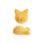 Preview: TDS, Kawaii Chopstick Rest, Cat Bun, 3.5x3.7x1.4cm, Item No. 33679