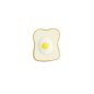 Preview: TDS, Kawaii Chopstick Rest, Toast, 3.1x3.9x1.5cm, Item No. 33680
