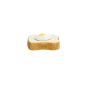 Preview: TDS, Kawaii Chopstick Rest, Toast, 3.1x3.9x1.5cm, Item No. 33680