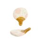 Preview: TDS, Kawaii Chopstick Rest, Fan Pink, 4x4.9x1.6cm, Item No. 33684