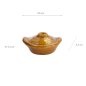 Preview: TDS, Kawaii Chopstick Rest, Donabe Pot, 4.6x3.7x2.1cm, Item No. 33689