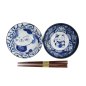 Preview: TDS, Tayo Bowl Set, Kawaii Cat Giftset 2-piece set w/chopsticks, Ø 14.9x6.7cm 500ml, Item No. 33693
