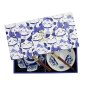 Preview: TDS, Tayo Bowl Set, Kawaii Cat Giftset 2-piece set w/chopsticks, Ø 14.9x6.7cm 500ml, Item No. 33694