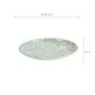 Preview: TDS, Plate, Fujisakura, Green Ø 16.5x2cm, Item No. 33707