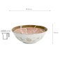 Preview: TDS, Ramen Bowl, Crane, Pink, Ø 21x7.8cm 1000ml, Item No. 33711