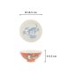Preview: Schale Kawaii Tiger Rot, Porzellan, Ø 14,5 × 6,5 cm, 500 ml, Art.-Nr. 33830