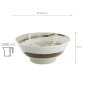Preview: TDS, Ramen Bowl, Masamura Naruto, Ø 21.5x9cm 1300ml- Item No. 33842