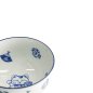 Preview: TDS, Bowl, Kawaii, Lucky Cat Okonomi, Blue/White, Ø 13x7.2cm 500ml - Item No. 33849