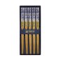 Preview: TDS, Chopstick Set, Blue Bamboo, 5 pair, Item No. 33862