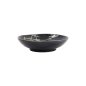 Preview: Pasta Plate Kawaii Black Whale, Porcelain, Ø 20.8 × 5.2 cm, 650 ml, Item No. 33950