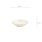Preview: TDS, Round Sauce Bowl, Shirogesho, Ø 9 x 2.1 cm - Item No. 33958