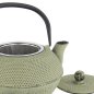 Preview: TDS, WY Cast Iron Teapot, Arare, Green/Grey, 1.2 L, Item No. 34032