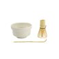 Preview: TDS, Matcha Bowl Giftset , 3-piece set, 12.5x7.2 cm, White, Item No. 34059