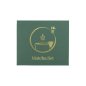 Preview: TDS, Matcha Bowl Giftset, 4-piece set, 14.5 x 6.5 cm, Unofu Brown White, Item No. 34080