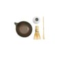 Preview: TDS, Matcha Bowl Giftset, 4-piece set, 14.5 x 6.5 cm, Hisui Green , Item No. 34081