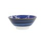 Preview: TDS, Ramen Bowl, Hokusai Fuji, Blue/White, Ø 17x 8 cm - Item No. 34160