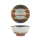 Preview: TDS, Suisho Tayo Bowl, Aka-cha, Ø17x9cm 900ml, Brown, Item No. 34254
