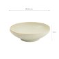 Preview: TDS, Plate, Umizuna Beige, Ø 21.5x4cm, Item No. 34287
