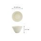 Preview: Bowl Umizuna Beige, Porcelain, Ø 12.9 × 7 cm, Item No. 34290