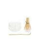 Preview: TDS, Matcha Bowl Giftset , Glass, 4-piece set, 12.5 x 7.5 cm, Item No. 37203