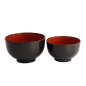 Preview: Bowl ABS Lacquerware, ABS Plastic, Ø 13.3 × 8.3 cm, Item No. 4160